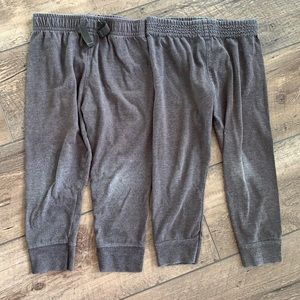Free w/ purchase - two 3t gray joggers